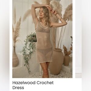 Ocean Drive Crochet Cover Up - size medium